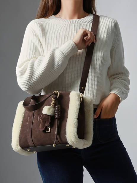 Mini Cabas Alpin Cuir Etrier Marron alpin EALP140S vue secondaire 2