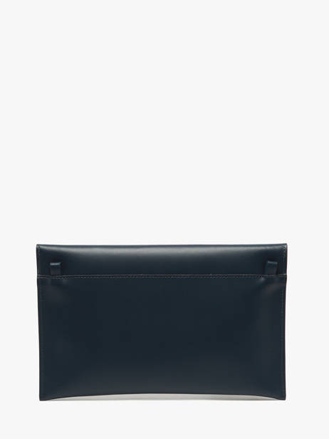 Large Leather Paddock Clutch Bag Etrier Blue paddock EPAD075L other view 3